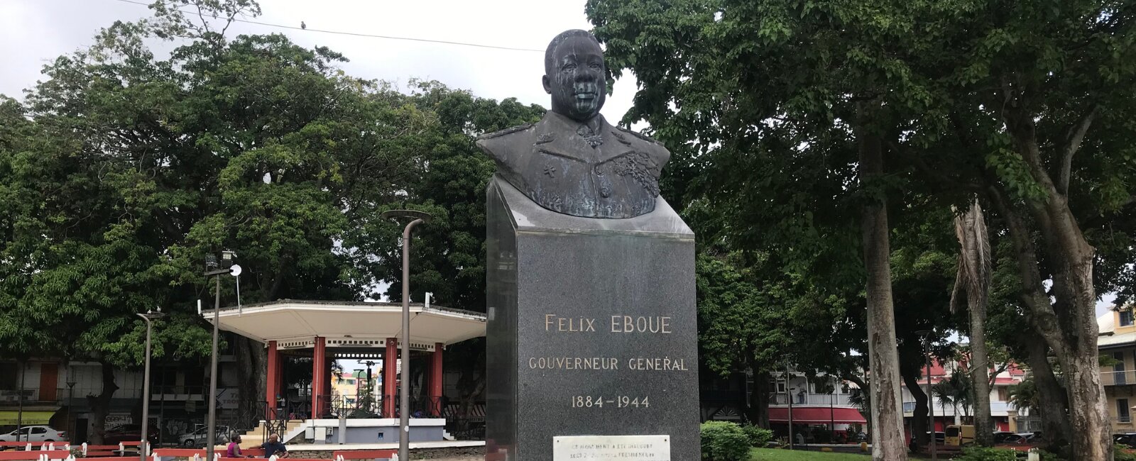 Statue de Félix Eboué